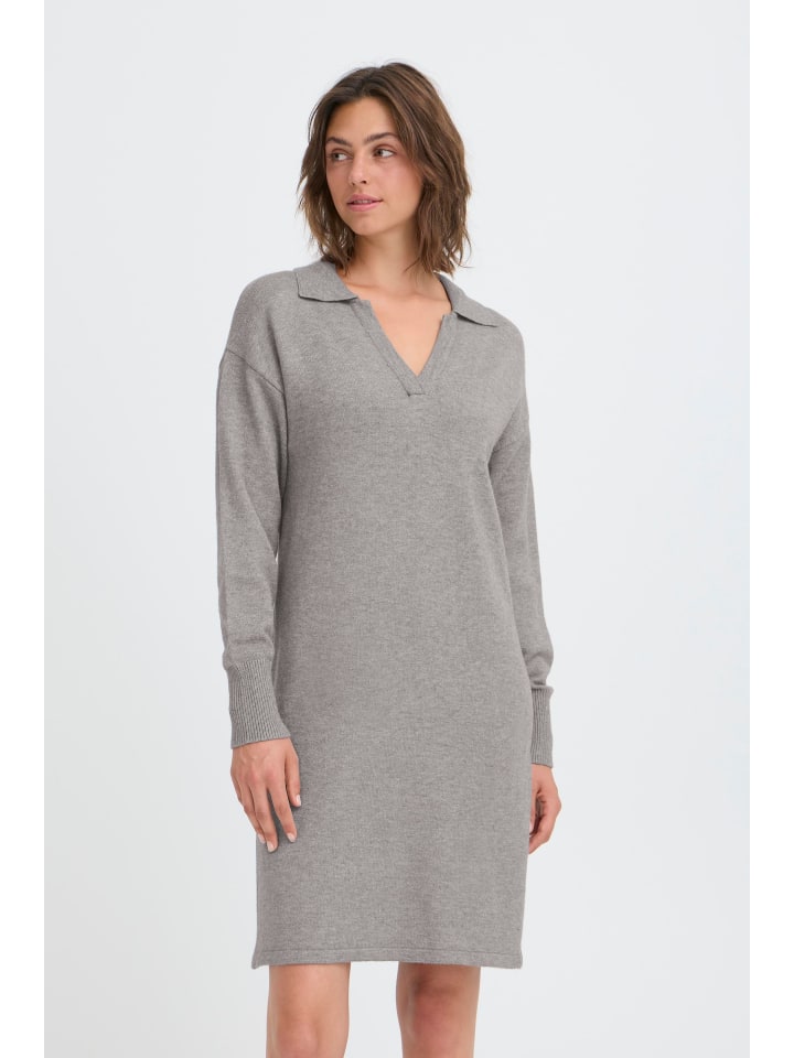 

Короткое платье Oxmo, серый