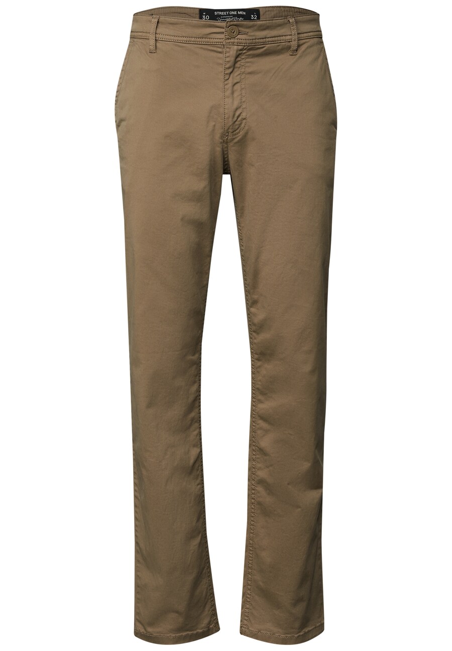 

Узкие брюки-чинос Street One MEN, Brown