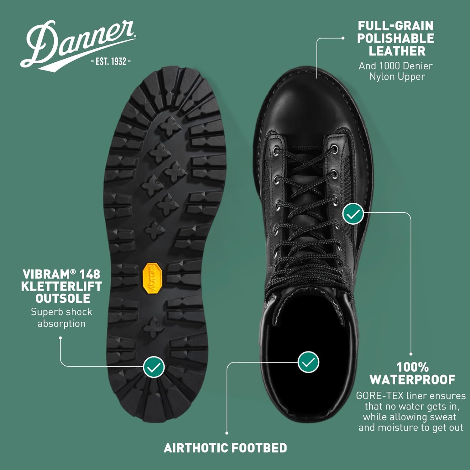 Мужские ботинки Danner Acadia 8" Name ‎Danner — фото 4