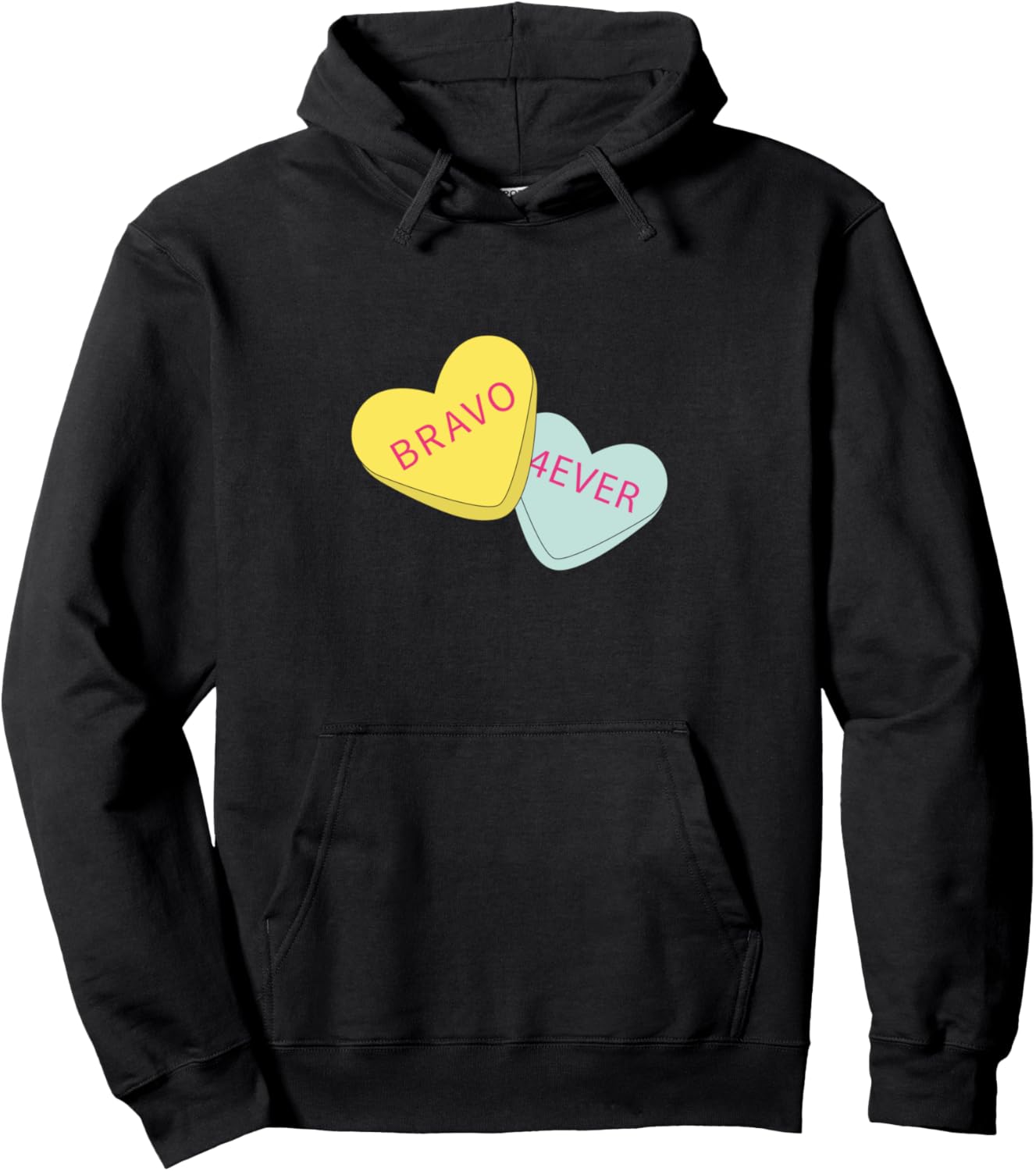 

Худи Bravo Heart Candy 4EVER Bravo Tv, черный