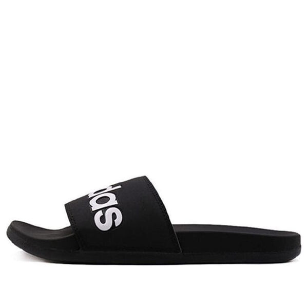 

Тапочки adilette comfort 'core black' Adidas, черный