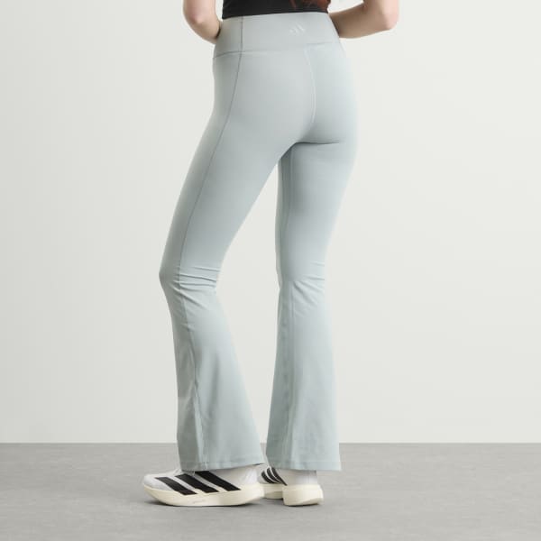 Леггинсы All me flare Adidas, Wonder Sage — фото 3