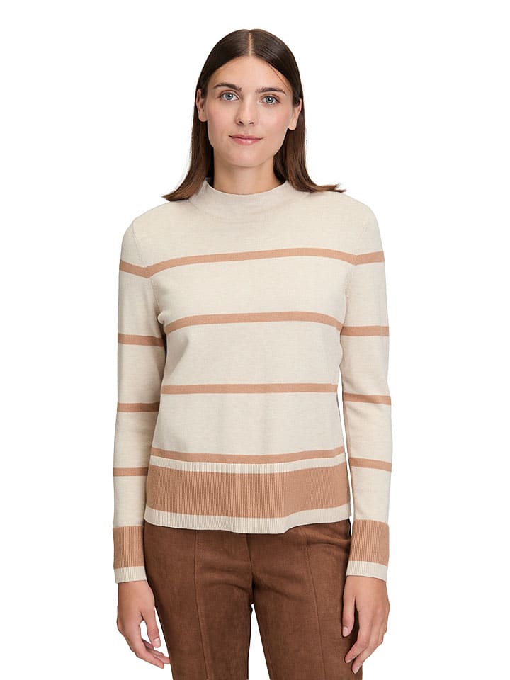 

Свитер кремового/верблюжьего цвета Betty Barclay