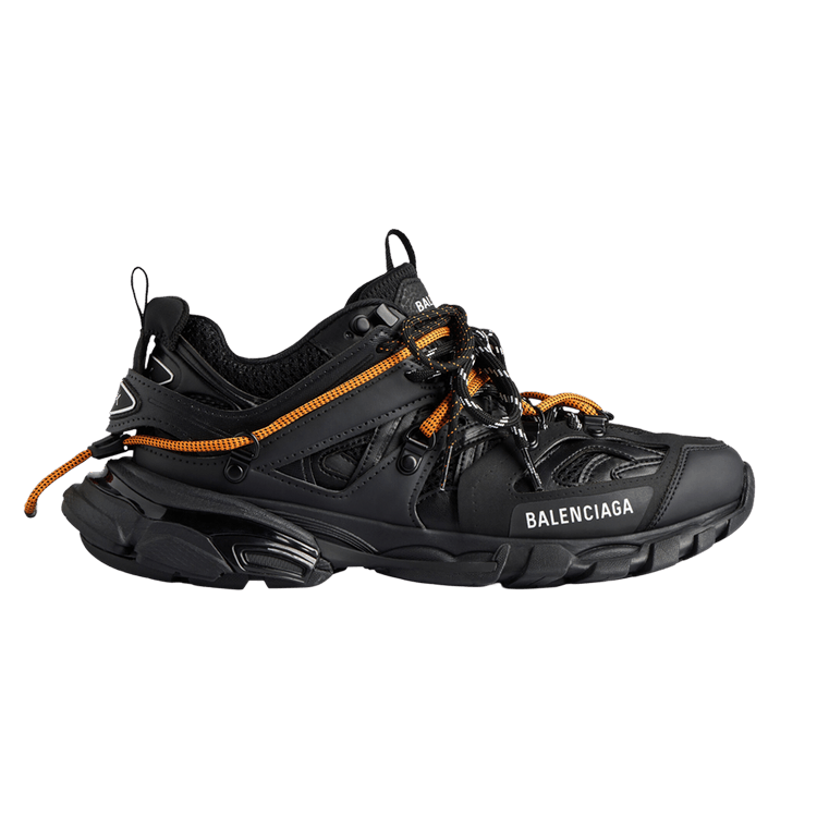 

Кроссовки Balenciaga Track Trail Laces Sneaker 'Black Orange', черный
