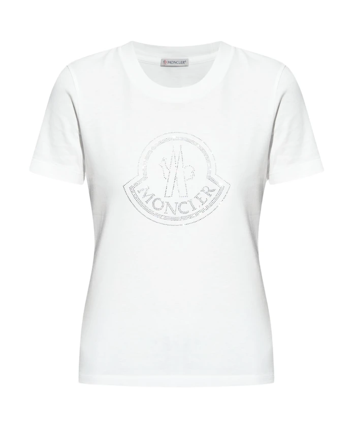 

Футболка с логотипом Moncler, белый