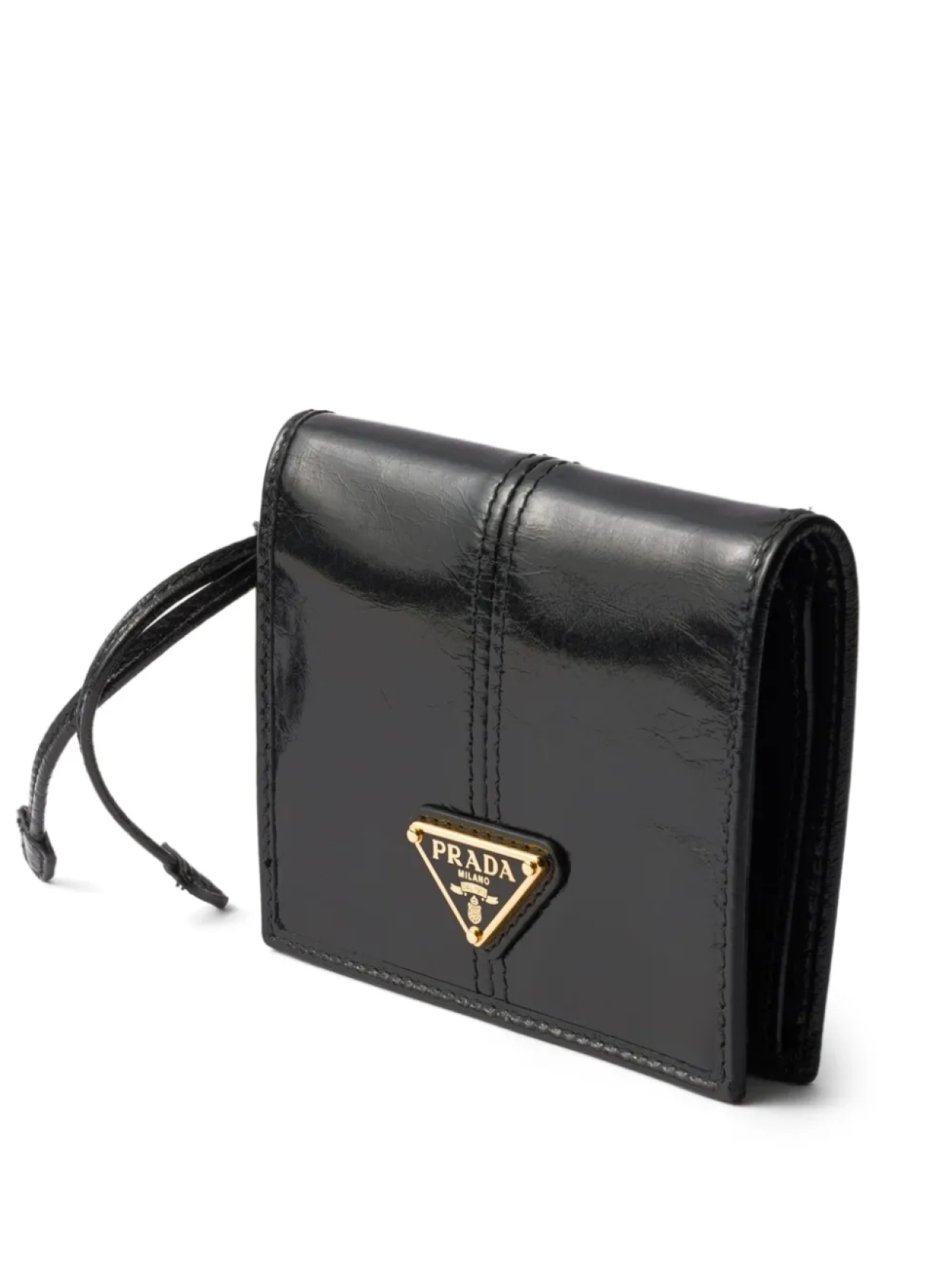 

Маленький кошелек Prada, черный