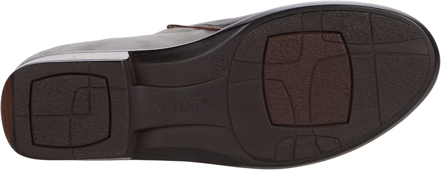 Ботинки Naot Kamsin, цвет Soft Brown Leather/Smoke Gray Nubuck/Soft Maple Leather — фото 3
