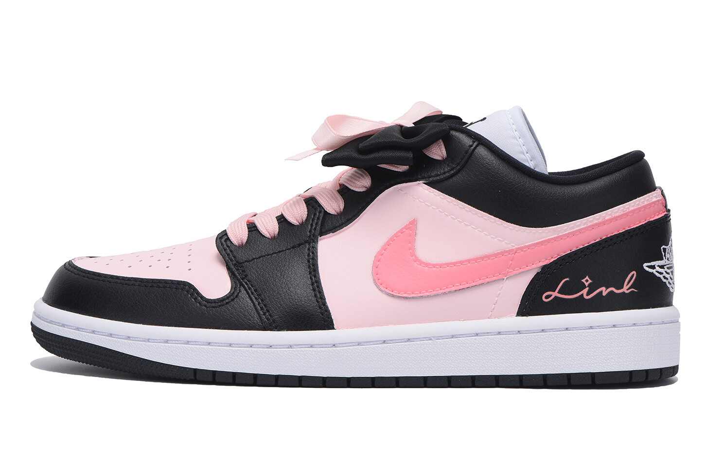 Jordan Air Jordan 1 винтажные баскетбольные кроссовки женские,   Pink — фото 2