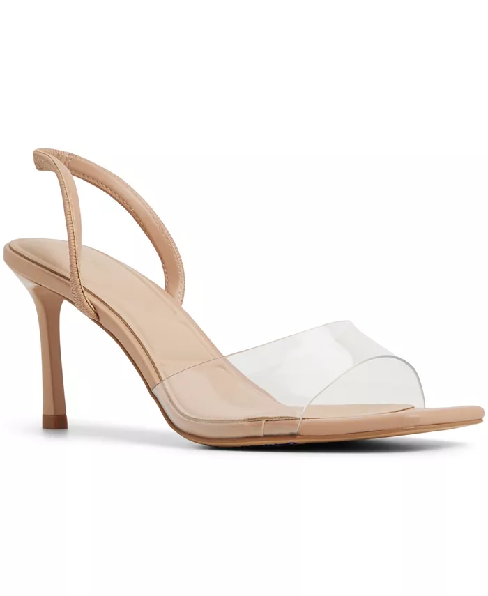 Женские босоножки Andyana с открытой пяткой и высоким каблуком ALDO, коричневый/бежевый