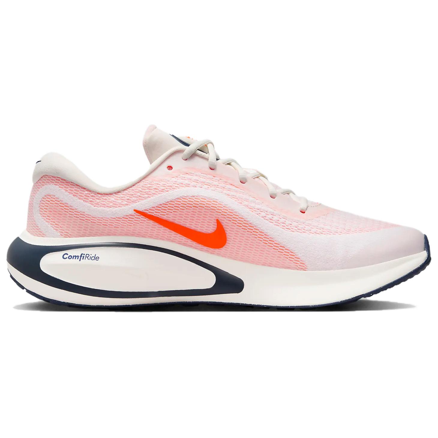 Nike Journey Run Sail Total Orange Burnt Sunrise Thunder Blue, Холст/Полностью Оранжевый/Обожженный Рассвет/Грозовая Синева — фото 2