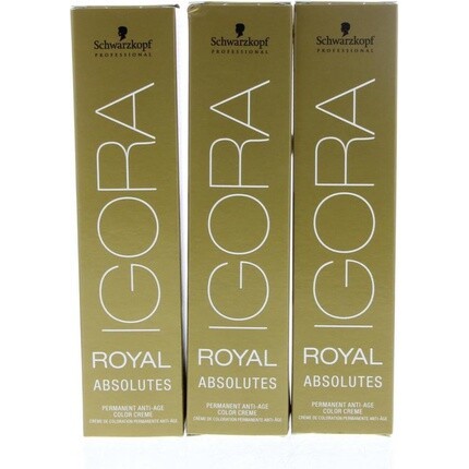 

Schwarzkopf Professional Igora Royal Absolutes Стойкая антивозрастная крем-краска для волос 4-90 60 мл