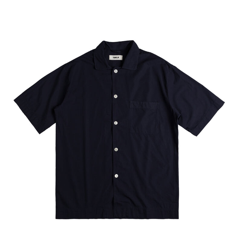

Рубашка Pyjamas Short Sleeve Shirt Tekla, синий
