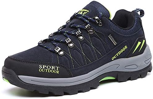 

Мужские походные кроссовки для улицы, легкие слипоны для трейл-раннинга, дышащие водонепроницаемые противоскользящие походные ботинки, удобная обувь для кемпинга и путешествий Qacksv, синий