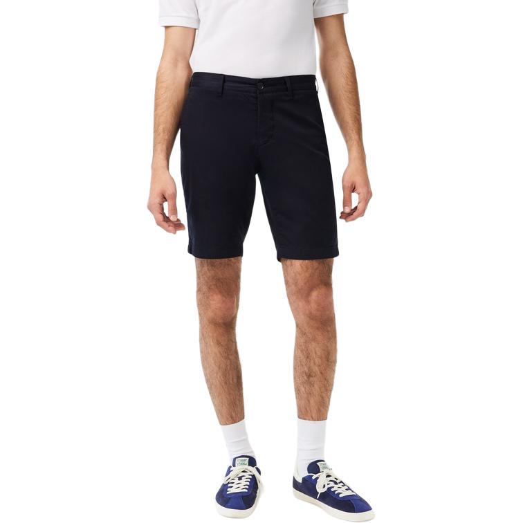 LACOSTE Повседневные шорты мужские морской синий — фото 4
