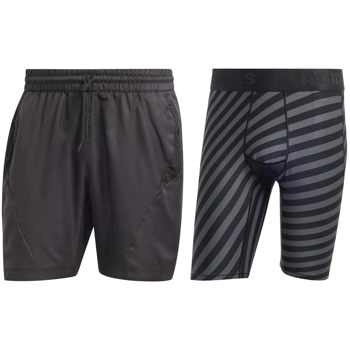 

Мужские теннисные шорты Adidas NY 2N1, черный
