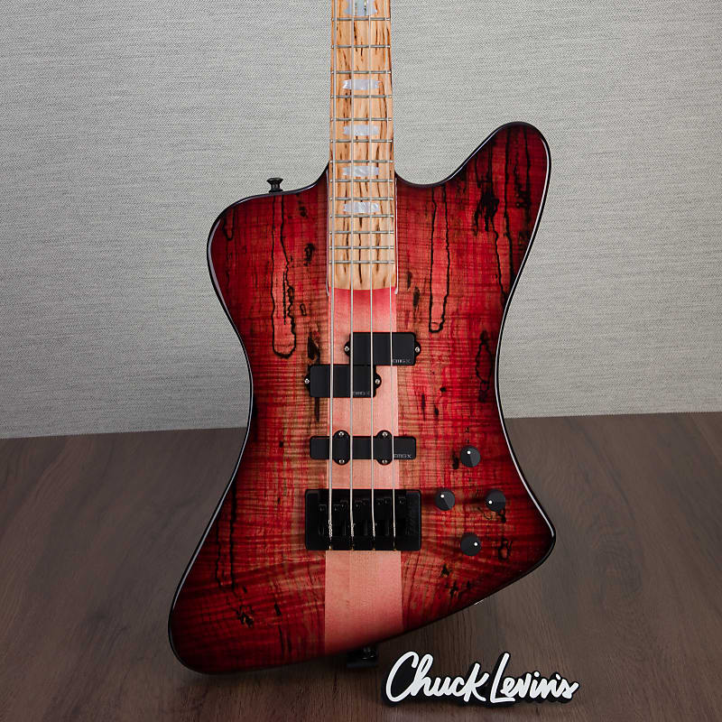 

Басс гитара Spector USA Custom NS-2X Electric Bass - Fire Blackburst - CHUCKSCLUSIVE - #031 - Display Model