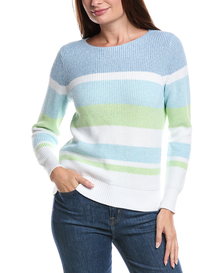 

Форте Кашемир Текстурный Марл Свитер Forte Cashmere, синий