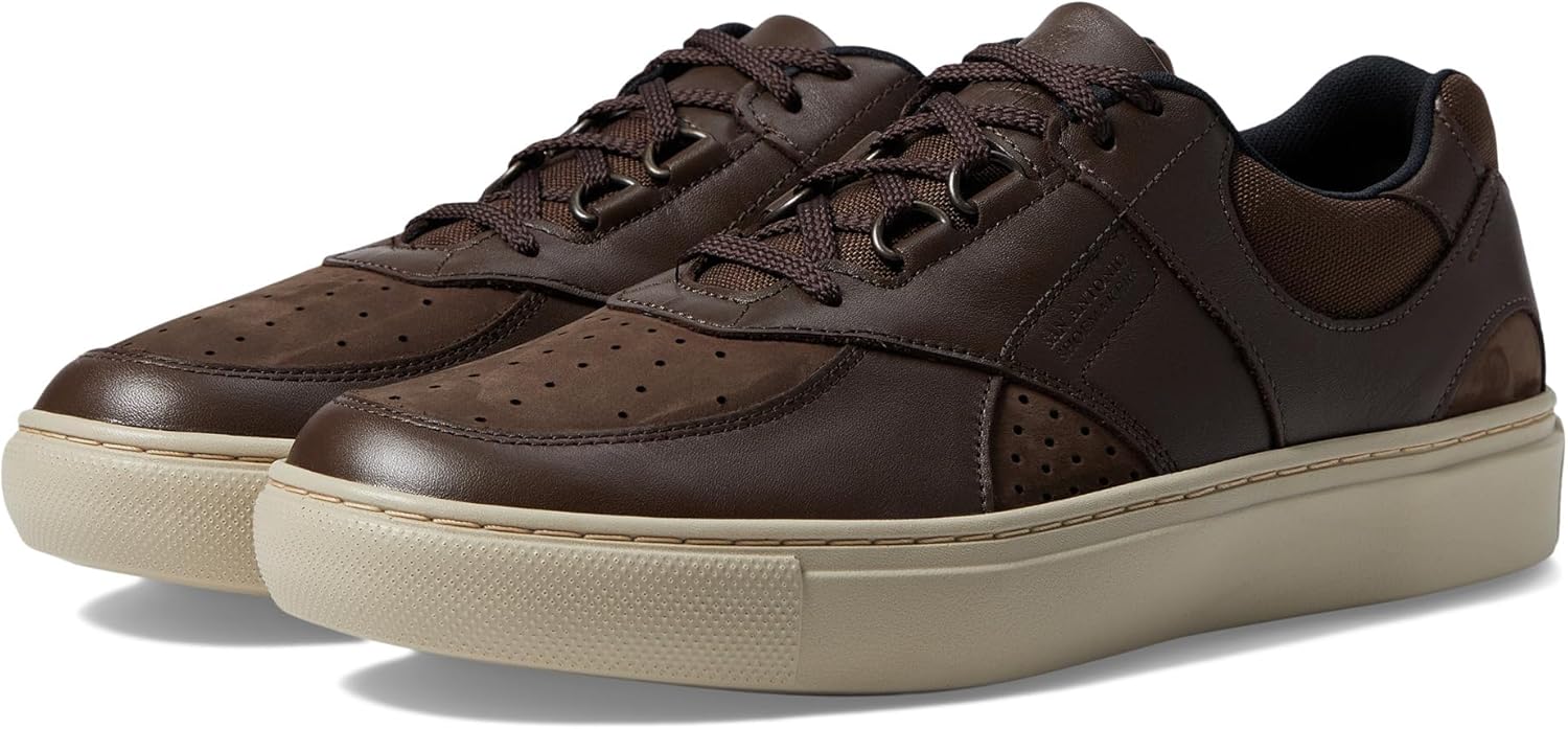 

Мужские туфли SAS High Street - верх из кожи с амортизирующей стелькой, дышащие и удобные кроссовки на шнуровке - Smores