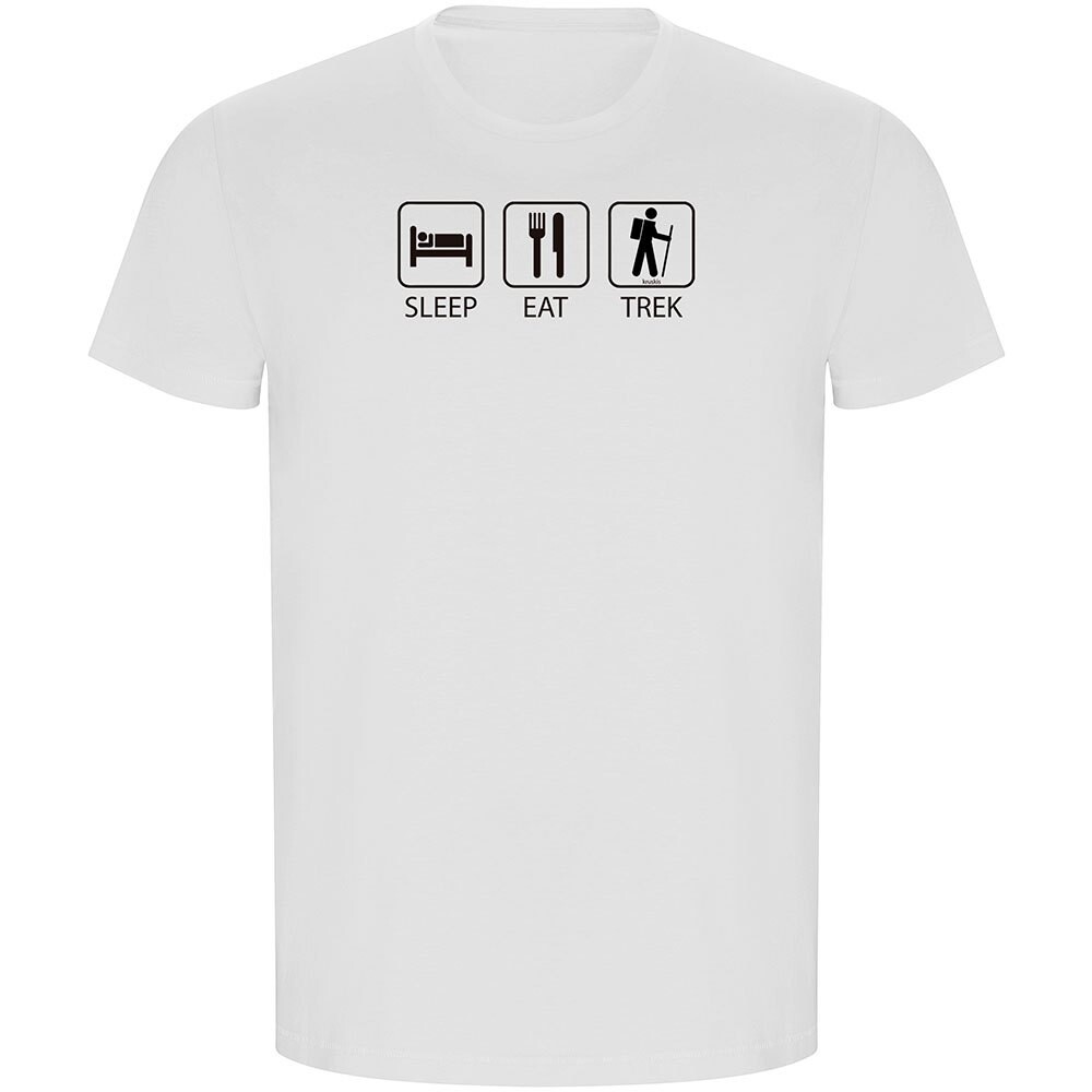 

Футболка Kruskis Sleep Eat And Trek ECO, белый