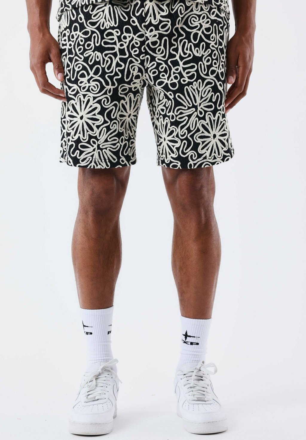 

Шорты SHORT KALASH X PXP À MOTIFS NATUREL Project X Paris, черный