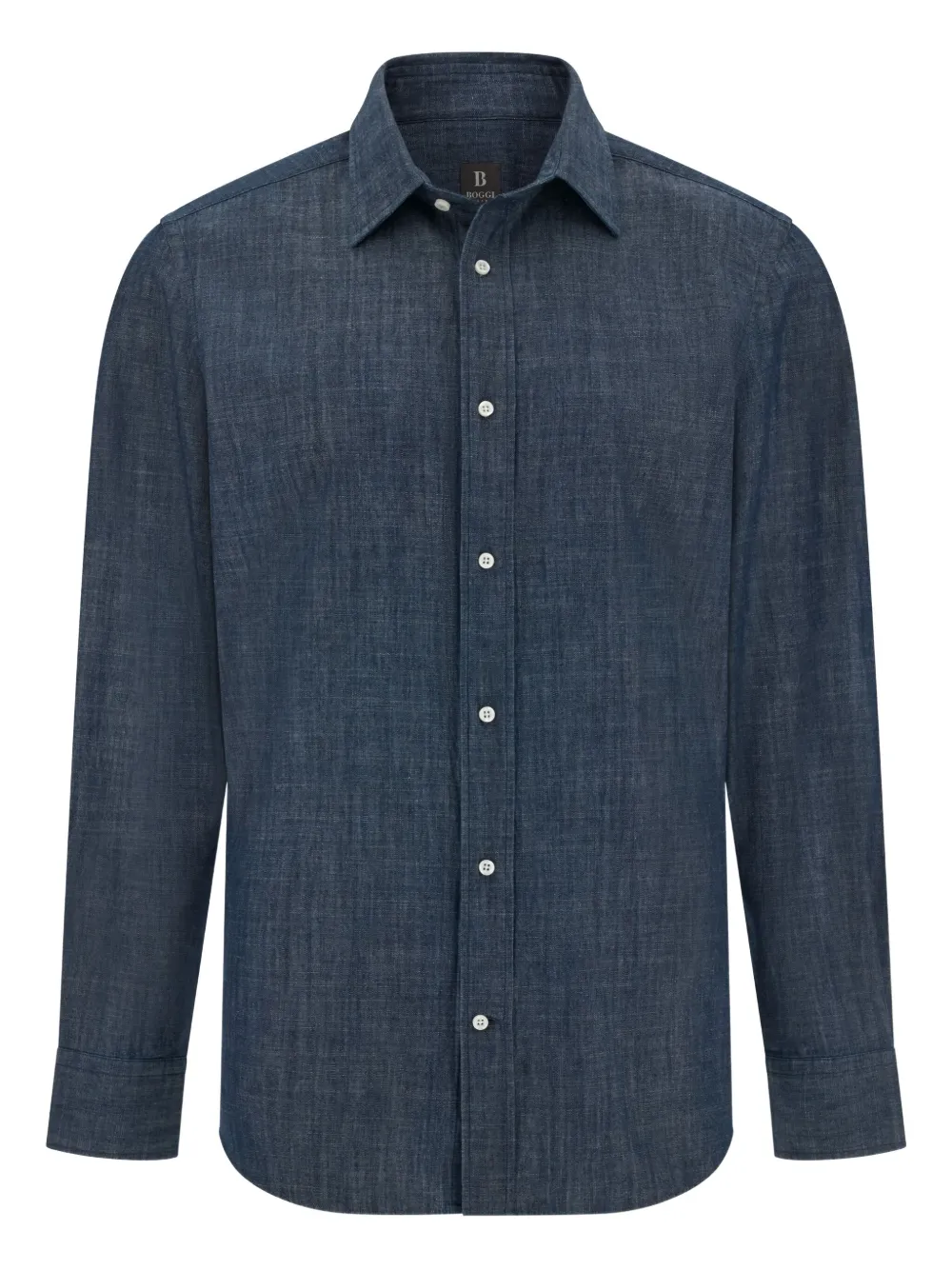 

Джинсовая рубашка Boggi Milano, синий