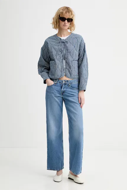 Джинсы свободные LOW Levi's, синий — фото 2