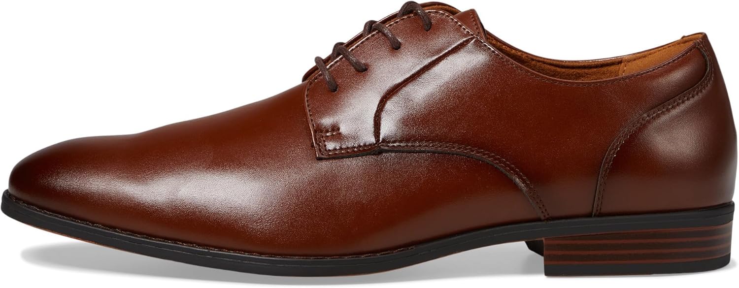 Мужские оксфорды Stacy Adams Lonsdale с plain toe, Cognac — фото 4