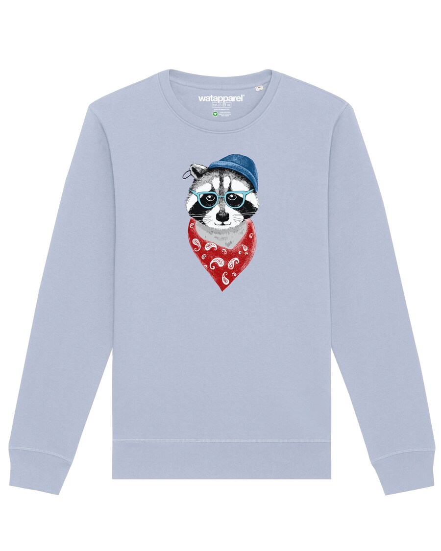 

Толстовка Watapparel Waschbär, светло-синий
