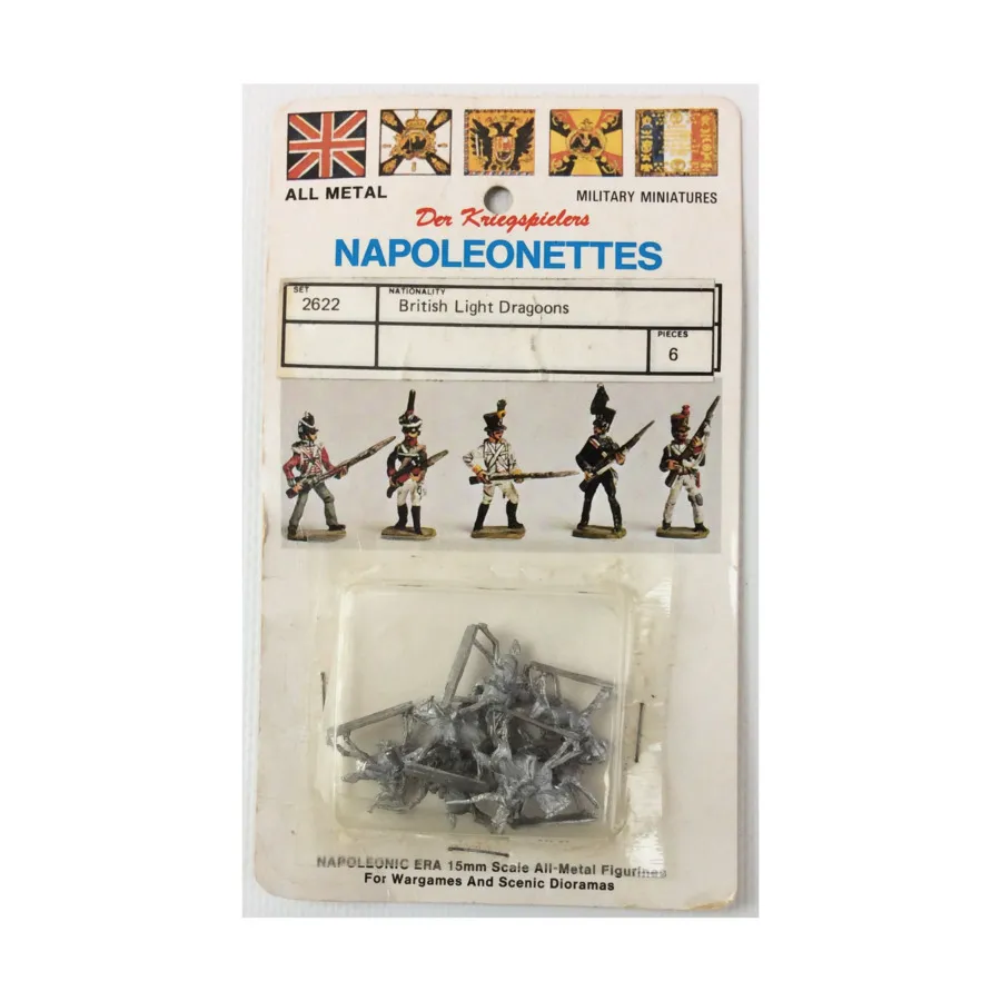 

Британские легкие драгуны, Der Kriegspielers Napoleonettes (15mm)