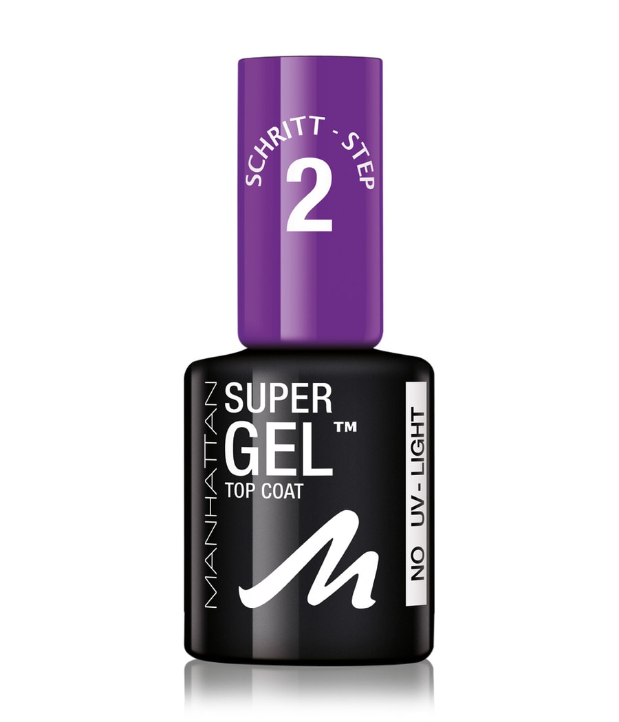 

Верхнее покрытие для ногтей Manhattan Super Gel Top Coat, 12 ml