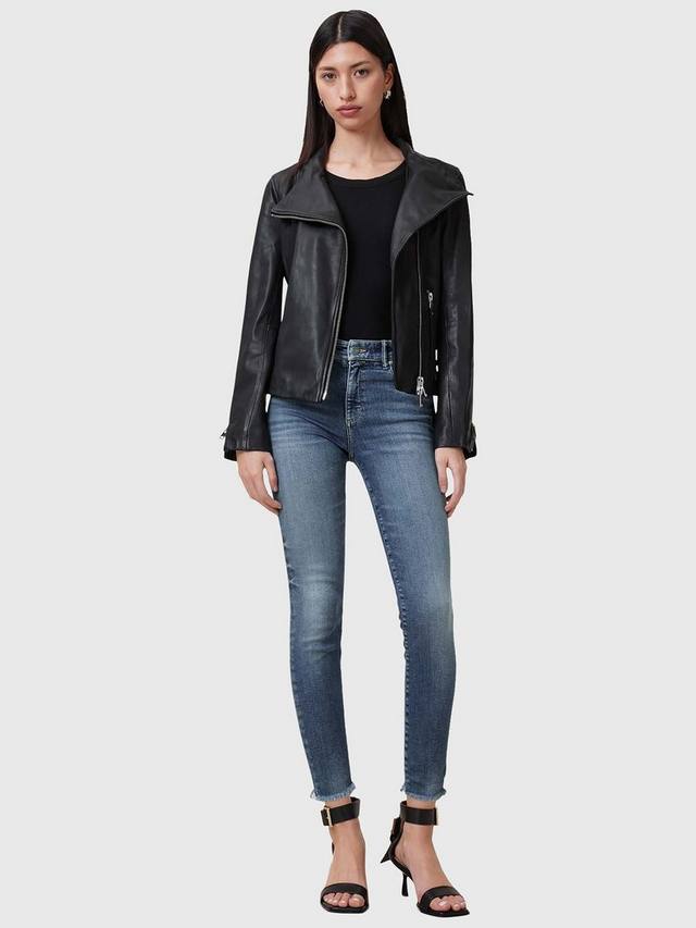 Джинсы пуш-ап из органической хлопчатобумажной смеси miller AllSaints, цвет Deep Royal Blue — фото 3