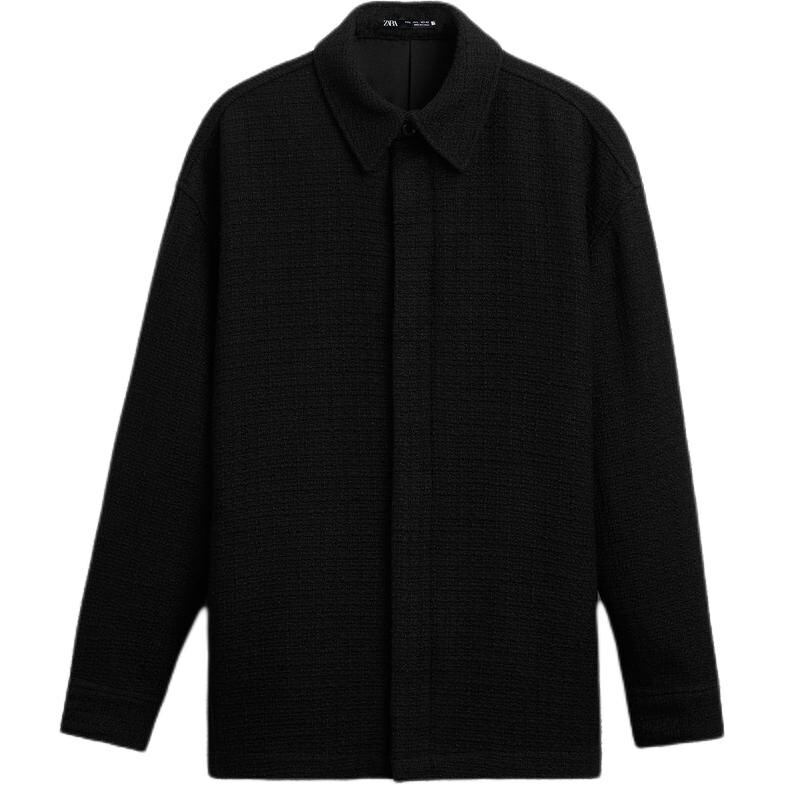 

Куртка мужская черная Zara, черный