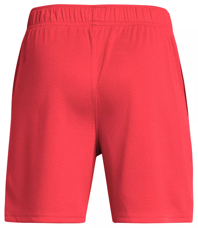 

Шорты из технической сетки для мальчиков Under Armour, цвет Racer Red/Black