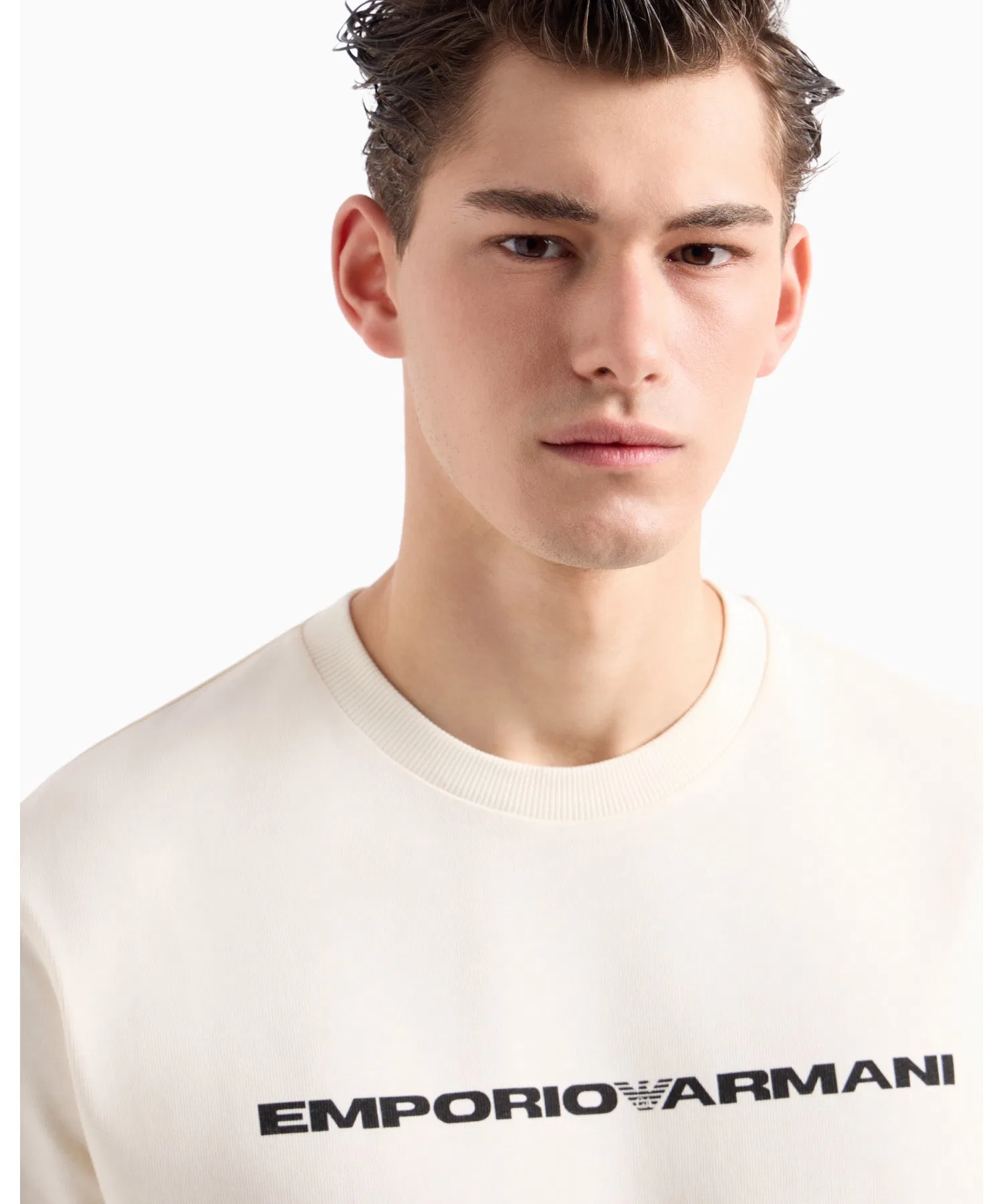Мужская футболка Emporio Armani с принтом — фото 3