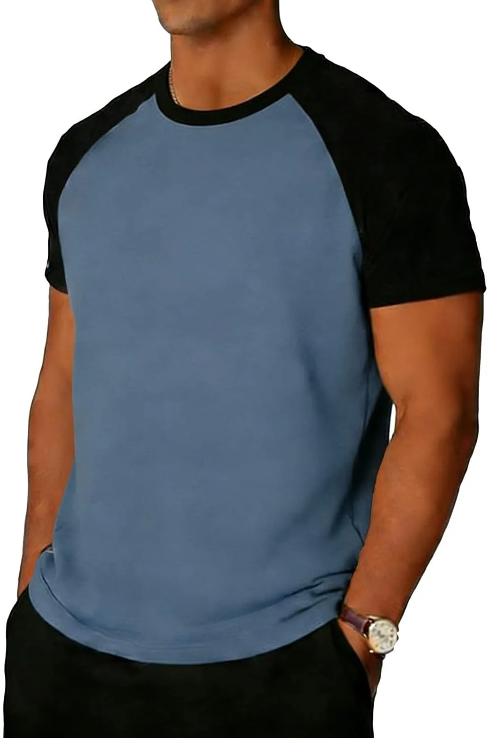 

Мужская футболка для тренировок с коротким рукавом Color Block