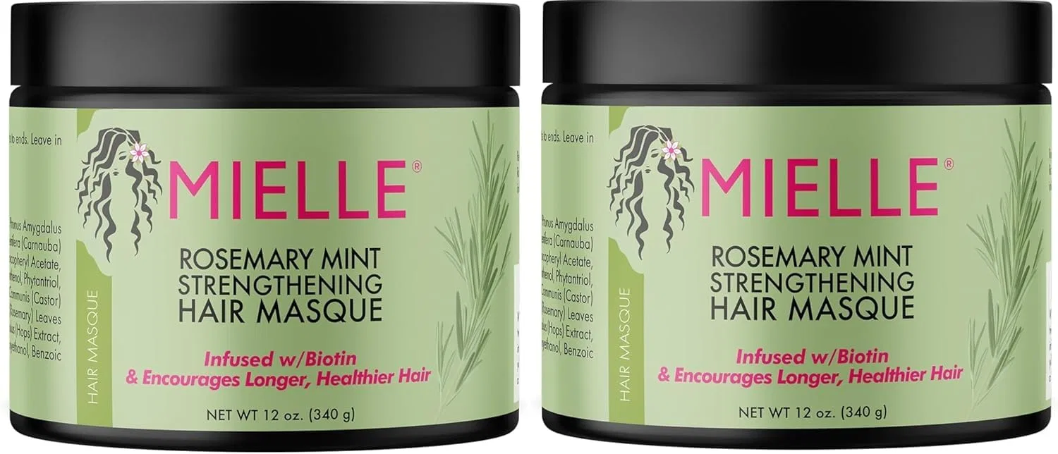 Укрепляющая маска для волос Mielle Rosemary Mint, 340 мл ‎Mielle