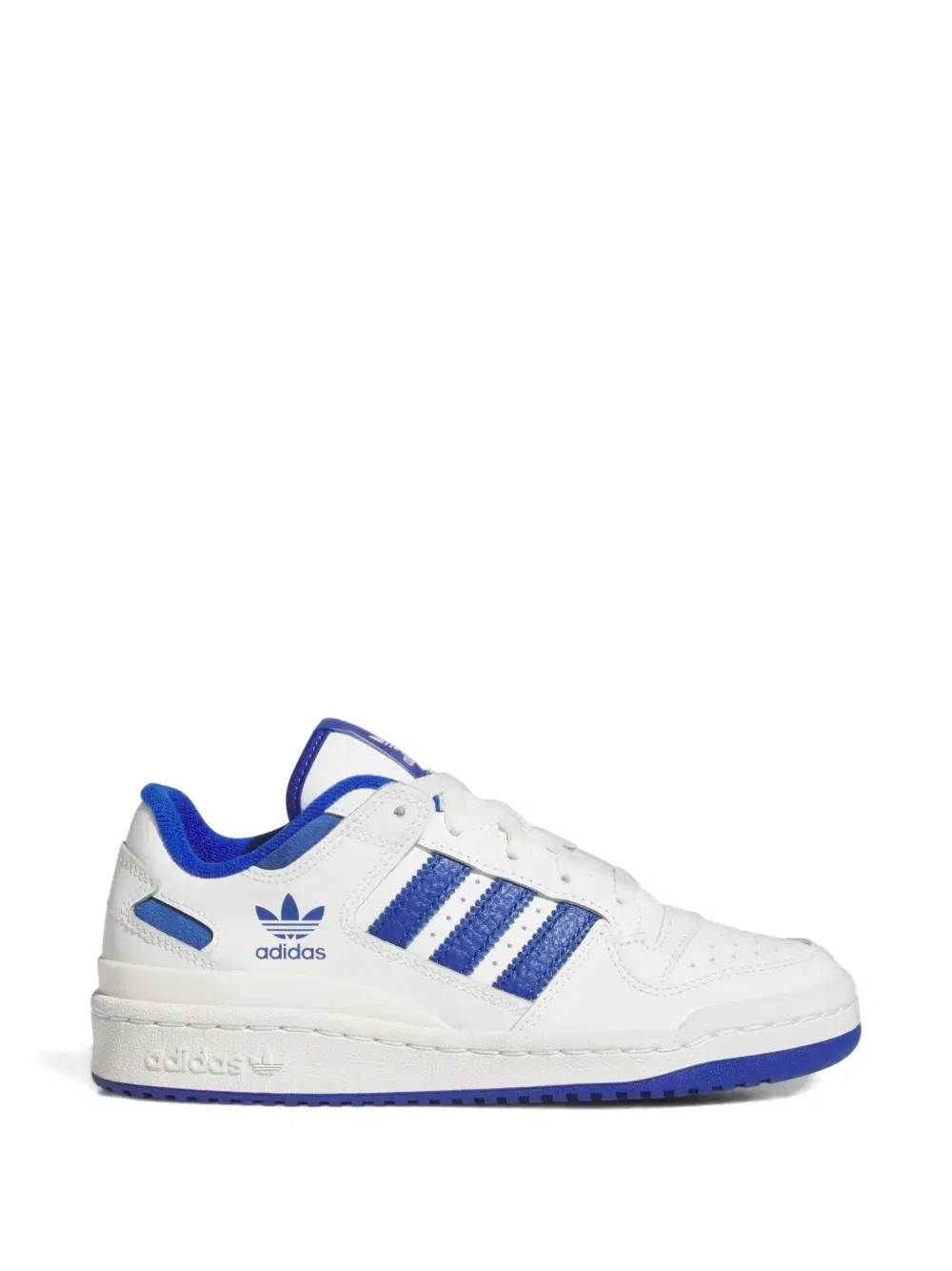 Перфорированные кроссовки Three-stripes Adidas Kids, белый — фото 2