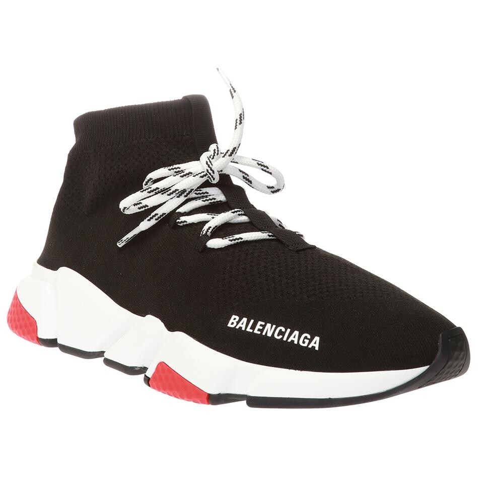 Кроссовки женские Balenciaga Speed ​​, черный — фото 3