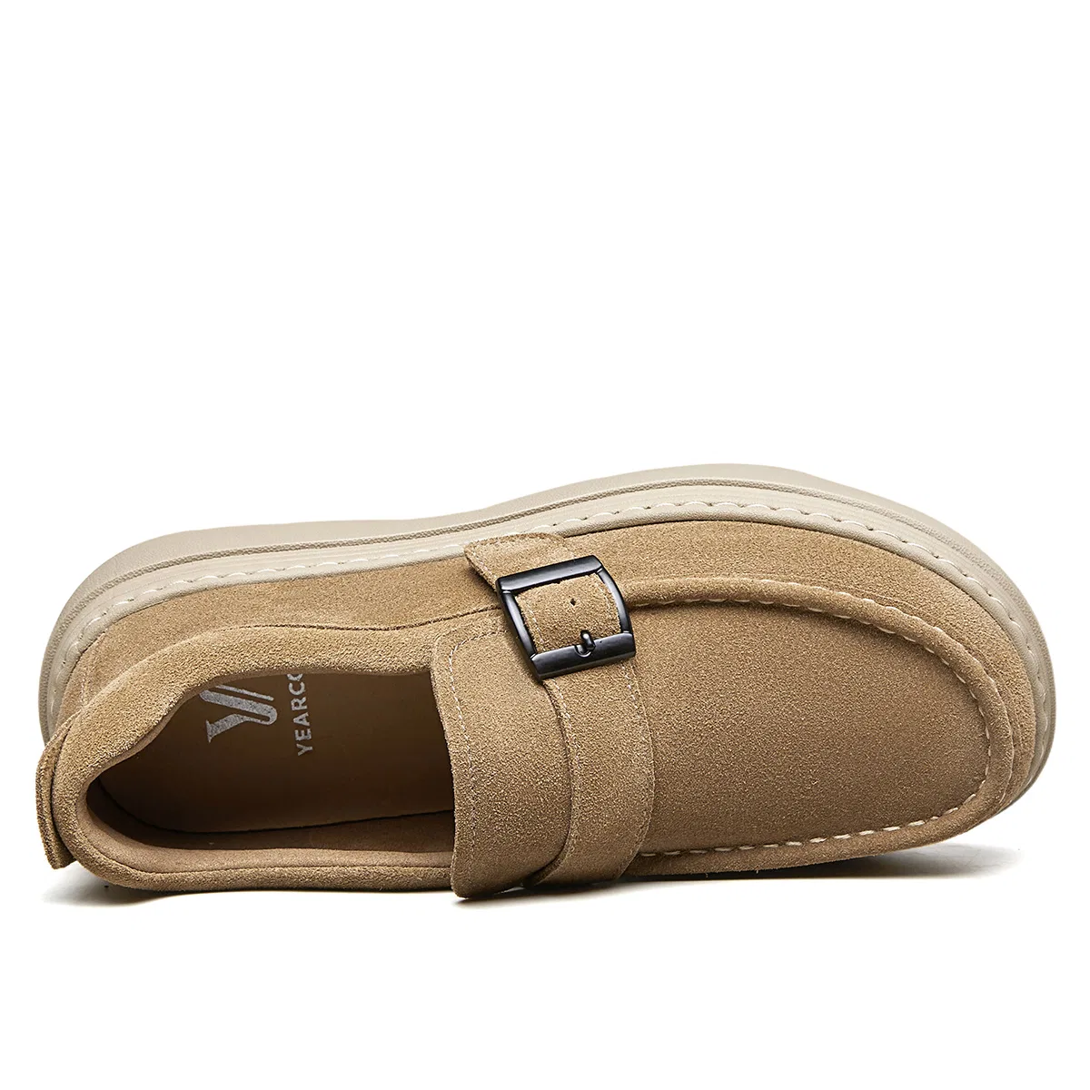 YEARCON Cow Split Leather Men's Casual Shoes Men's — фото 4