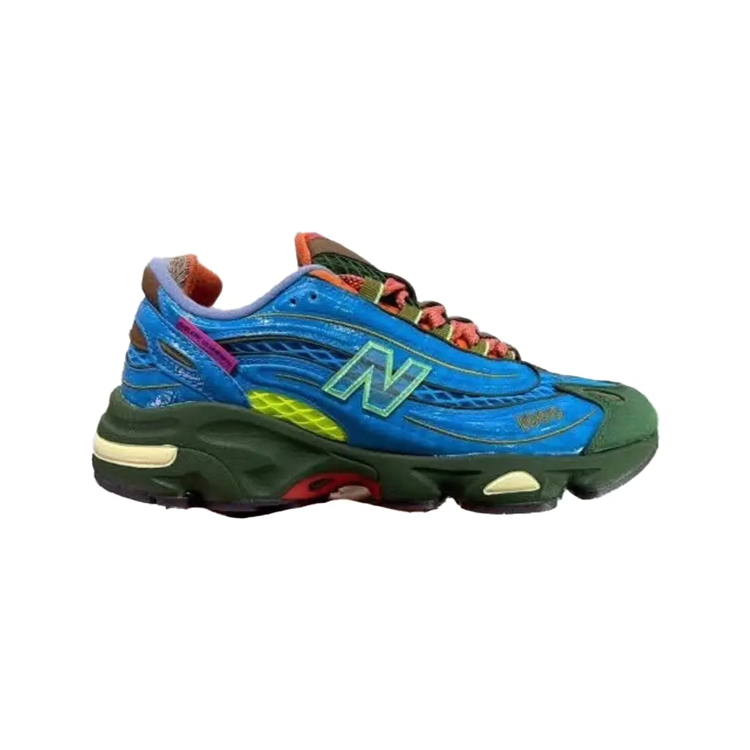 Salehe Bembury X 1000 'Fog Be The Cloud' New Balance, синий/зеленый/коричневый — фото 2