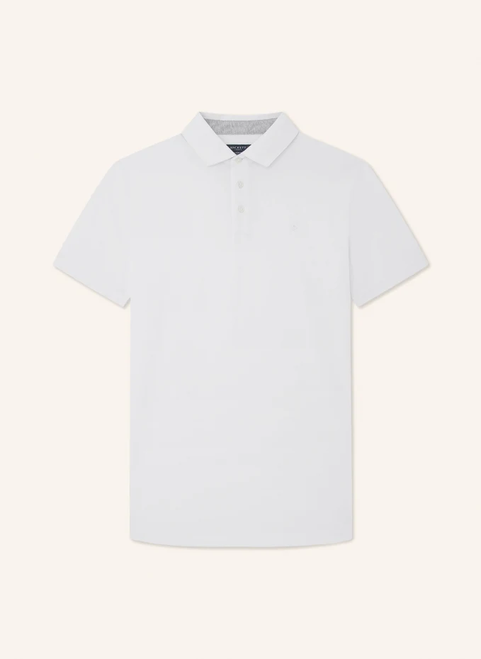 

Рубашка-поло pima cotton polo Hackett London, белый