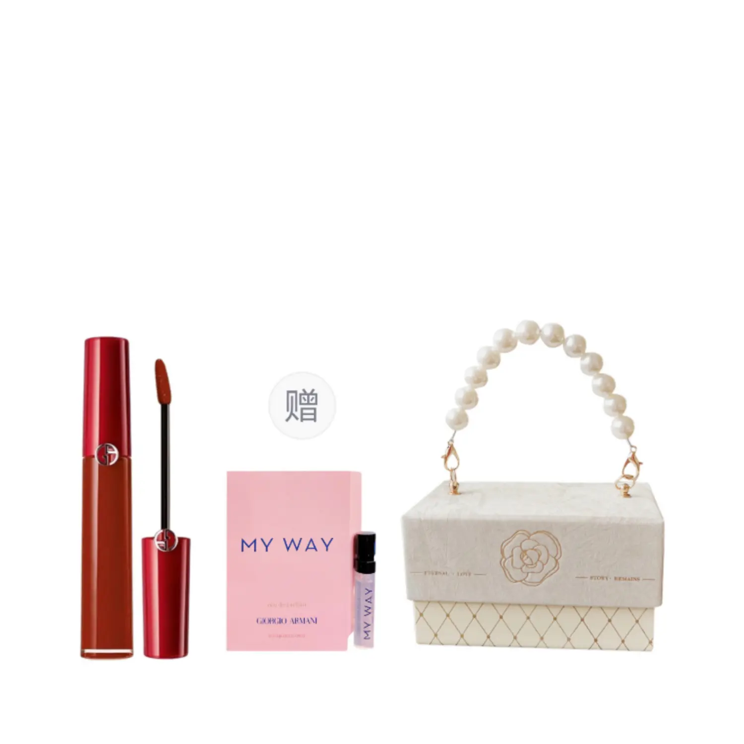 

GIORGIO ARMANI Помада-духи жемчужный набор макияжа chanel inspired долговременный тон