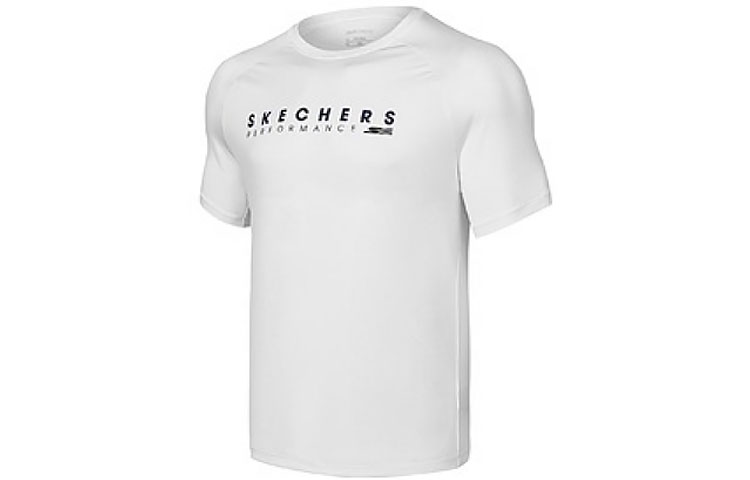 

Прямая футболка мужская Skechers, Green-0069