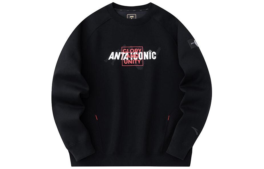 

Life Collection Толстовка унисекс черная Anta, черный