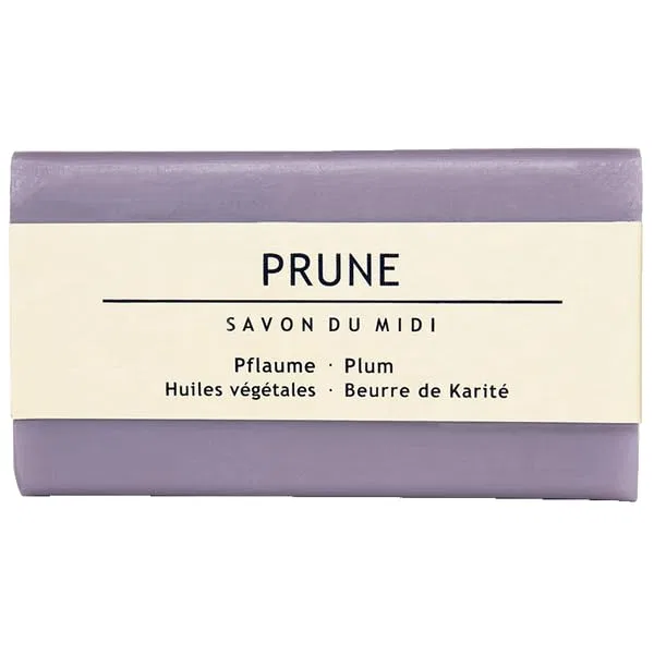 Мыло SAVON DU MIDI с маслом карите, аромат сливы, 100 г Savon Du Midi