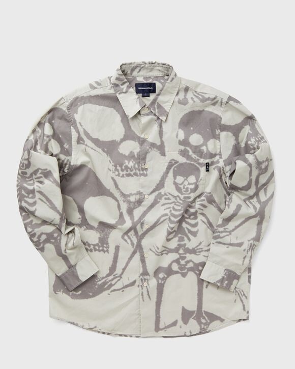

Рубашка Thisisneverthat Skeletons Shirt, цвет stone