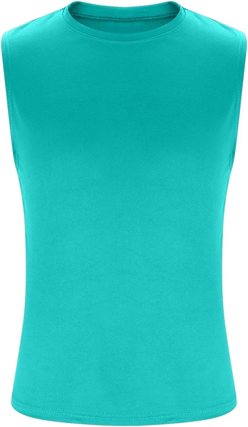 Мужская майка для тренировок, мускул-топ, Mint Green — фото 4
