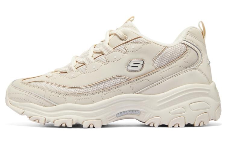 

Кроссовки Skechers D"Lites 1.0 Chunky Sneakers Men Low-top Beige, бежевый
