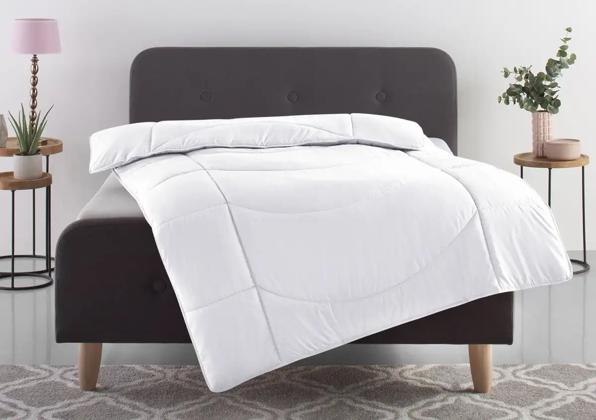 

Мой дом Одеяло из микрофибры "Микролюкс My home 155х220 см, белый