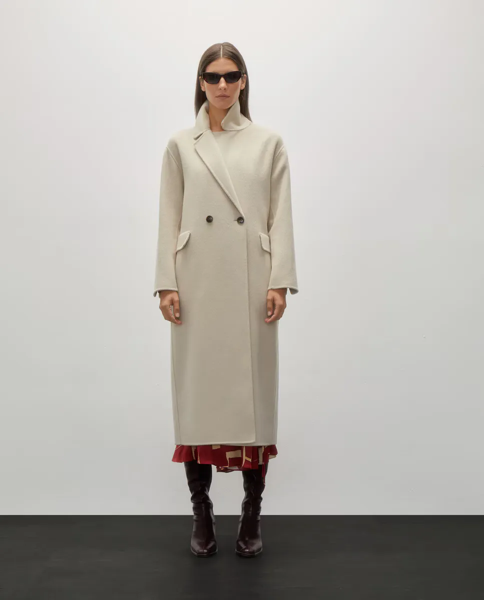 

Женское двустороннее пальто Woman Limited El Corte Inglés, слоновая кость